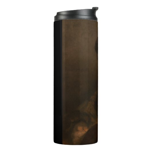 Rembrandt Zelfportret: Nederlandse Gouden Eeuw sch Thermosbeker (Gedraaid links)