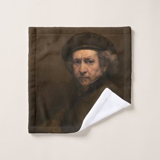 Rembrandt Zelfportret: Nederlandse Gouden Eeuw sch Washandje (Wasdoekje)