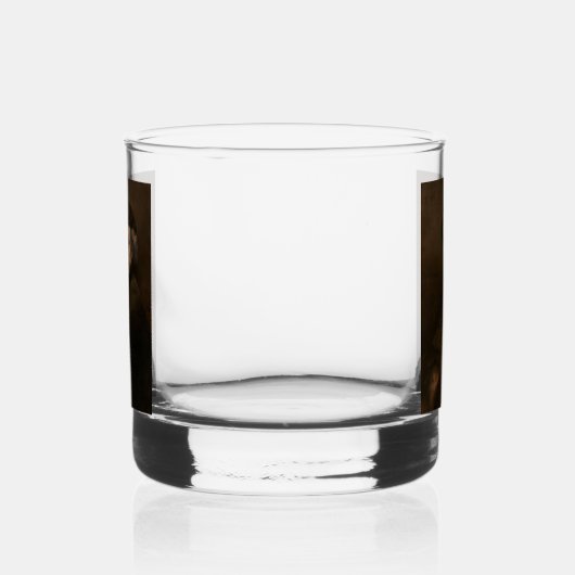 Rembrandt Zelfportret: Nederlandse Gouden Eeuw sch Whisky Glas (Links)