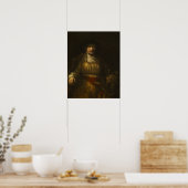 Rembrandt - Zelfportret Poster (Keuken)