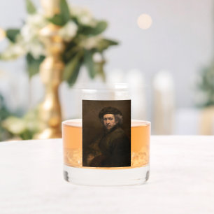 Rembrandt Zelfportret: Schilder uit de Nederlandse Whisky Glas