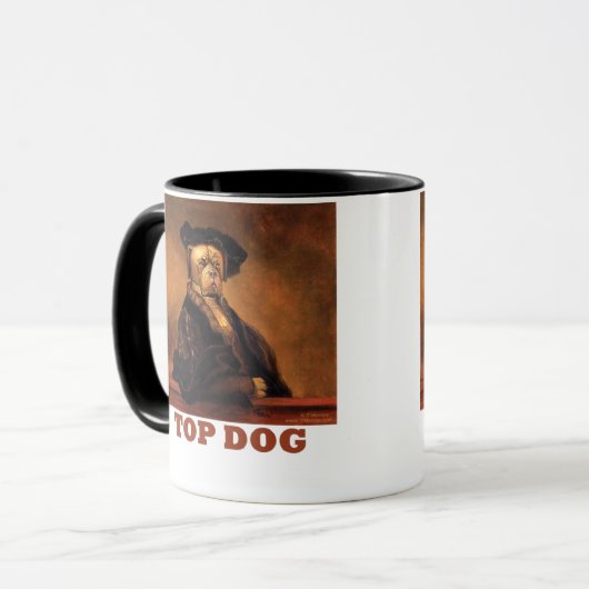 Rembrandt's Dog-Mok Mok (Voorkant links)