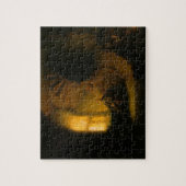 Rembrandt's Filosoof in Meditation Legpuzzel (Verticaal)