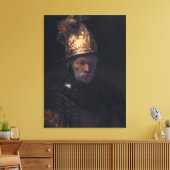Rembrandt's Man in een gouden helm Canvas Afdruk (Insitu (Woonkamer))