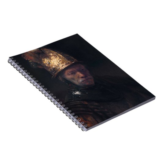 Rembrandt's Man in een gouden helm Notitieboek (Rechterzijde)