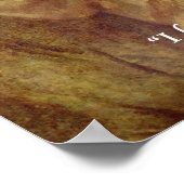 Rembrandt's Moses & Quote "Strange Land"-Poster Poster (Hoek)