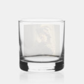 Rembrandts standaard dragerglas whisky glas (Achterkant)