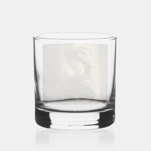 Rembrandts standaard dragerglas whisky glas (Achterkant)