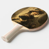 Rembrandts standaarddrager Ping Pong Paddle Tafeltennisbatje (Voorkant Gekanteld)