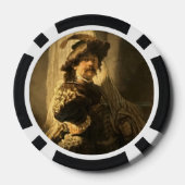 Rembrandt's Standartdrager Poker Chip (Achterkant)