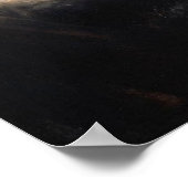 Rembrandt's Storm op het Zee van Galilea Poster (Hoek)