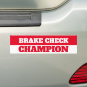 REMCONTROLE CHAMPION BUMPERSTICKER (Op auto)