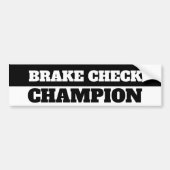 REMCONTROLE CHAMPION BUMPERSTICKER (Voorkant)