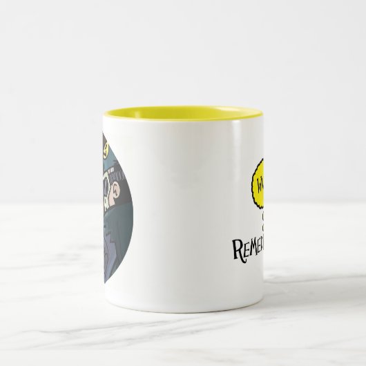 Remedial Comics & Remedy-Mok Tweekleurige Koffiemok (Center)