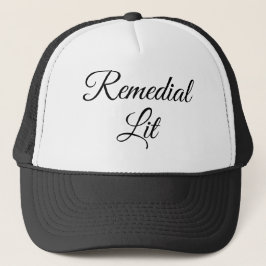 Remedial Lit Baseball Hat Trucker Pet