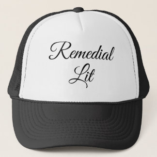 Remedial Lit Baseball Hat Trucker Pet