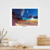 REMEDIALE BLAUW POSTER (Keuken)