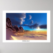 REMEDIALE BLAUW POSTER (Voorkant)