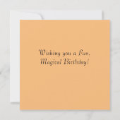 Remedy Whimsical Art Birthday Kaart (Achterkant)