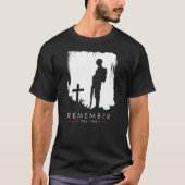 Remember 1914 - 1918 WW1 Veteran T-shirt (Voorkant)