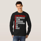 Remember Allah  Ramadan Kareem  Ramadan Mubarak Mo T-shirt (Voorkant volledig)