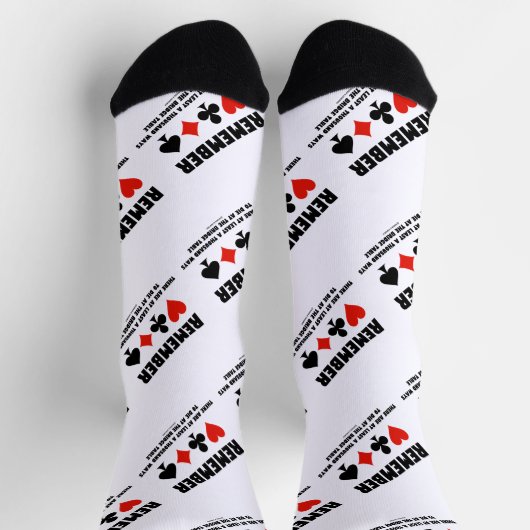 Remember At Least A Thousand Ways To Die At Bridge Sokken (Top)