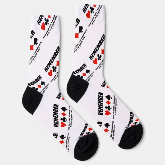 Remember At Least A Thousand Ways To Die At Bridge Sokken (Rechts)