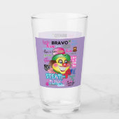 REMEMBER CLOWNS GLAS (Voorkant)