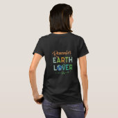 Remember Earth Lover" Kleurrijk T-shirt (Achterkant volledig)