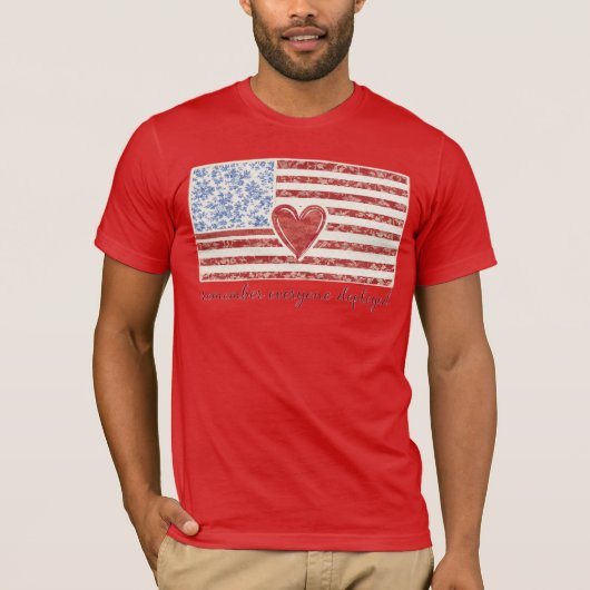 Remember Everyone Deployed T-Shirt (Voorkant)