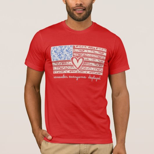 Remember Everyone Deployed T-Shirt (Voorkant)