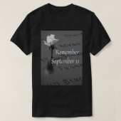 Remember September 11   T-shirt (Design voorkant)