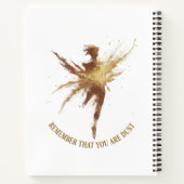 Remember That You Are Dust Notitieboek (Achterkant)