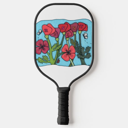 Remember the Resisters Pickleball Paddle (Achterkant)