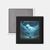 Remember Who You Are Chicken  Magneet (Voorkant / Achterkant)