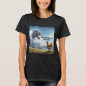 Remember Who You Are Dinosaur Chicken  T-shirt (Voorkant)