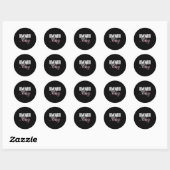 Remember Your Why Gym Motivation Fitness Insration Ronde Sticker (Vel)