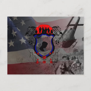 Remembere de gevallen Viet-Nam Heroes Briefkaart