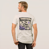 Remembering for the Ones Who Can’t Alzheimer’s Awa Tri-Blend Shirt (Voorkant)