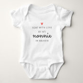 Remembrance By My Personalized In Heaven Romper (Voorkant)