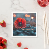 Remembrance Day Papieren servet (Insitu)
