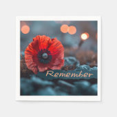 Remembrance Day Papieren servet (Voorkant)