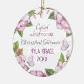 Remembrance Miscarriage, stillborn keepsake   Keramisch Ornament (Links)