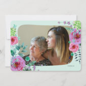 Remembrance Moederdag platte fotokaart Kaart (Achterkant)