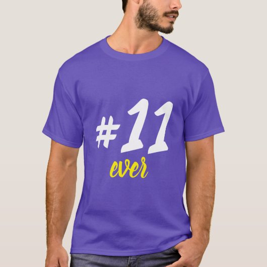 Remera #11 ever oscura t-shirt (Voorkant)