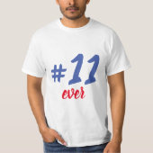 Remera #11 ever t-shirt (Voorkant)