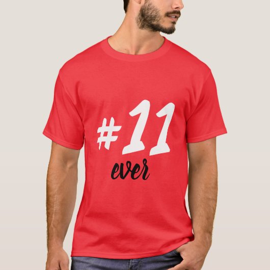 Remera #11 ever t-shirt (Voorkant)