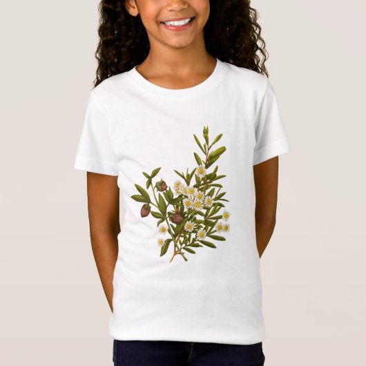 Remera blanca con dibujo t-shirt (Voorkant)