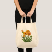 Remera blanca con dibujo tote bag (Voorkant (product))