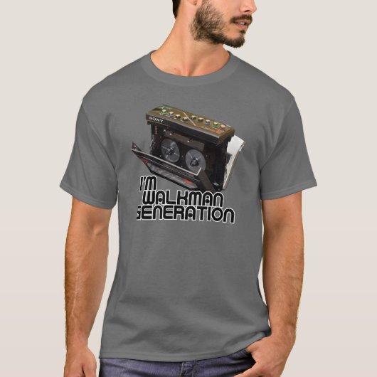 Remera Walkman Generation T-shirt (Voorkant)